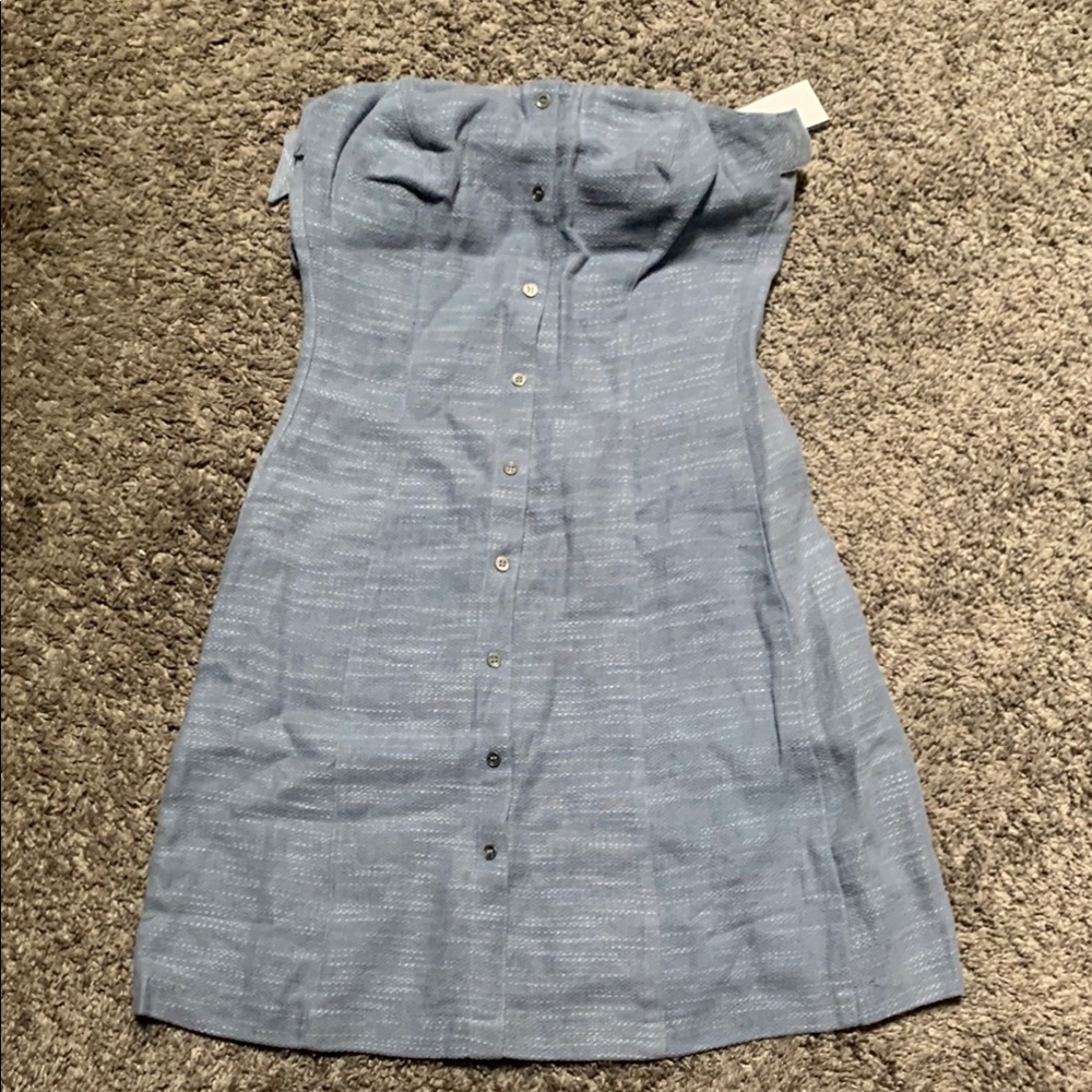 Astr Gray Strapless Sheath Dress Cocktail